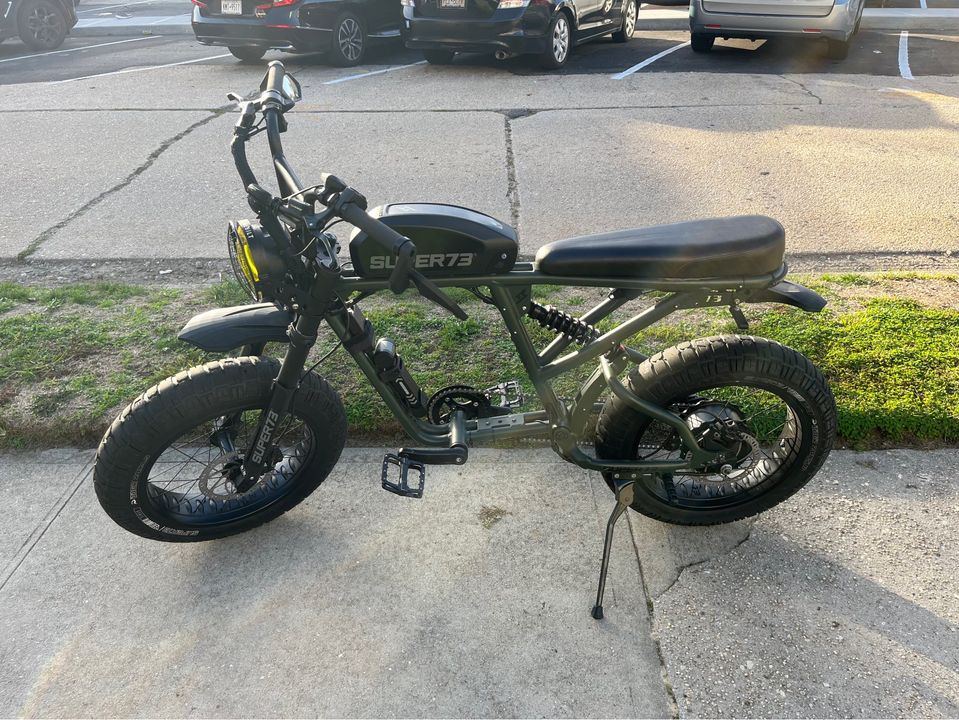 Refurbished SUPER73 RX Electric Bike, 750W 48v 20ah Battery, Top Speed 15Mph