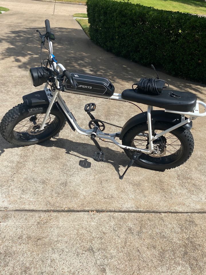 Refurbished SUPER73 S1 Electric Bike,48V 20ah Battery, 750W Motor