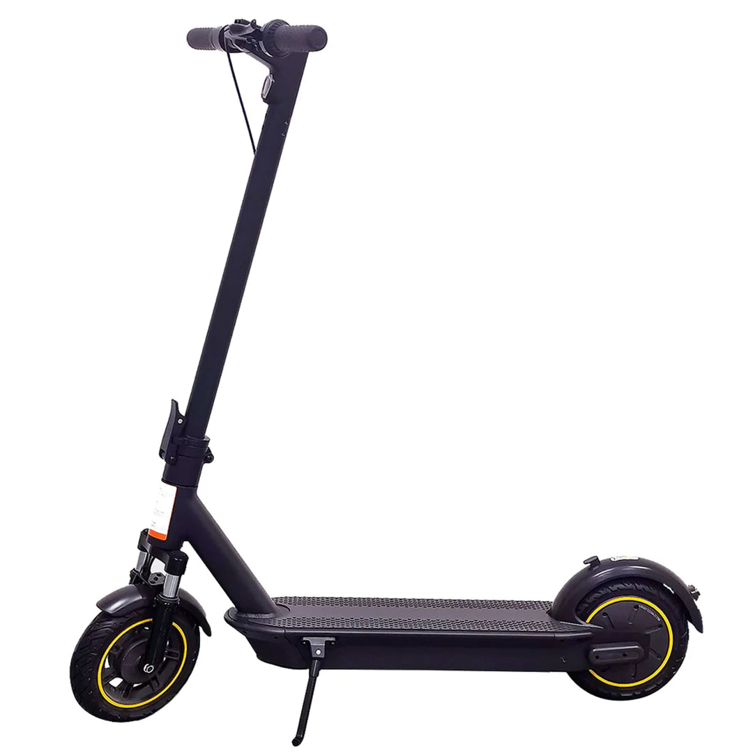 Eridehub T4 Electric Scooter with Front Suspension Black 500W Motor, Top speed 25Kmh