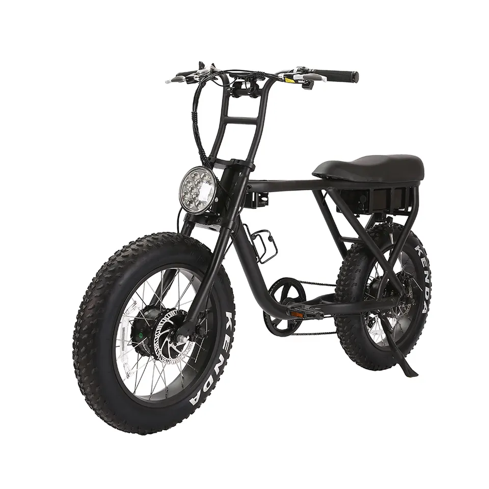 ZUGO ATV08 Electric Fat Tire Bicycle 20 Inch High Power&Quality Electric Bicycle, Top speed 15mph