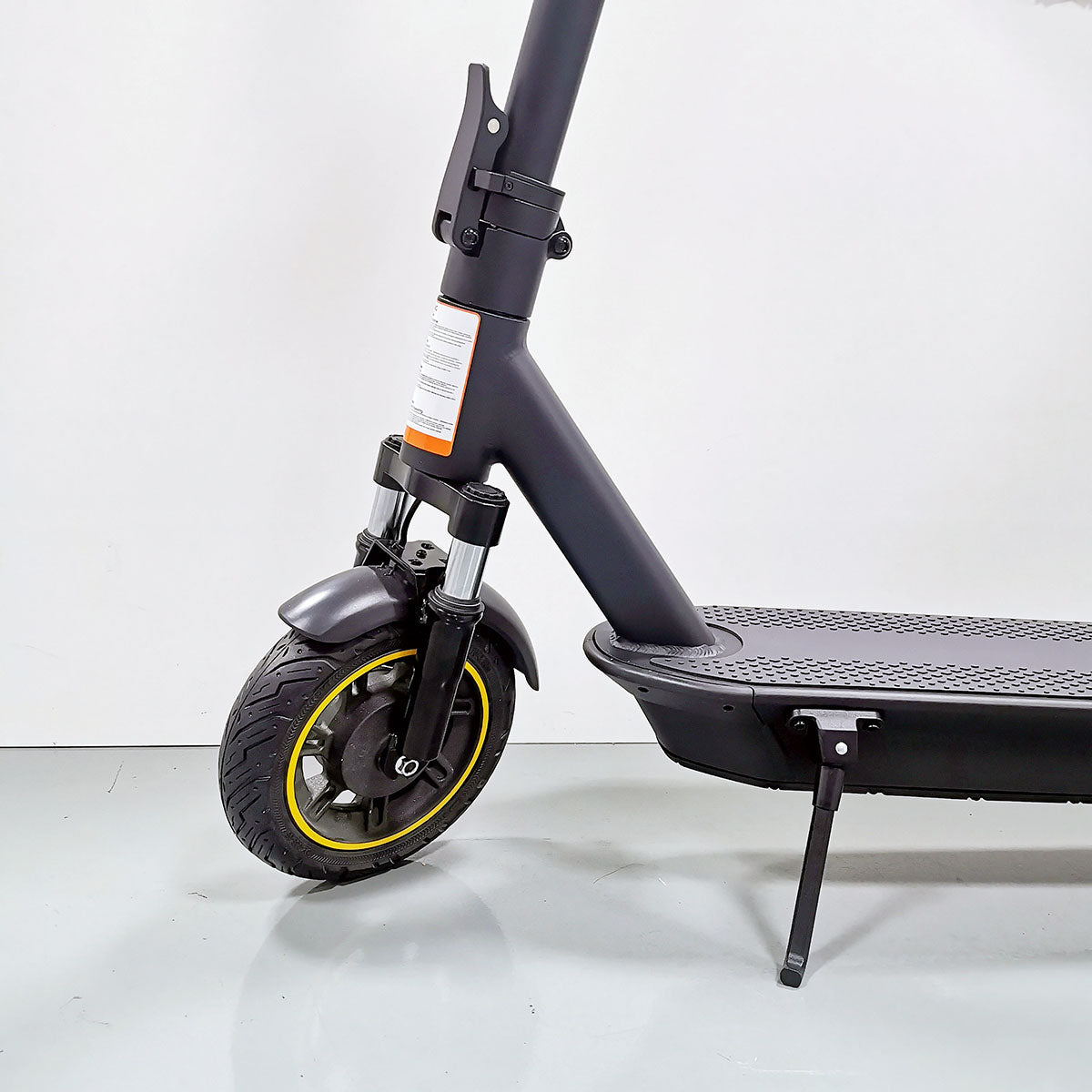 Eridehub T4 Electric Scooter with Front Suspension Black 500W Motor, Top speed 25Kmh